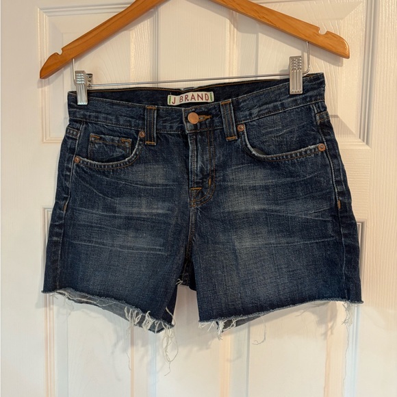J Brand dark denim shorts size 26 - Picture 1 of 5